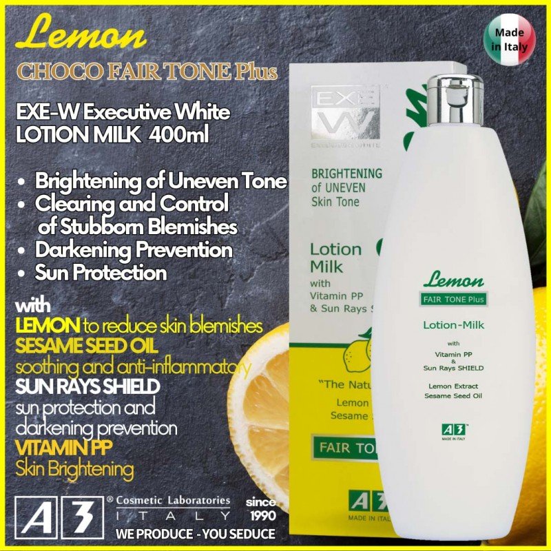 A3 4-Ever Bright Lemon Fair Tone Body Milk β 400ml - Image 3
